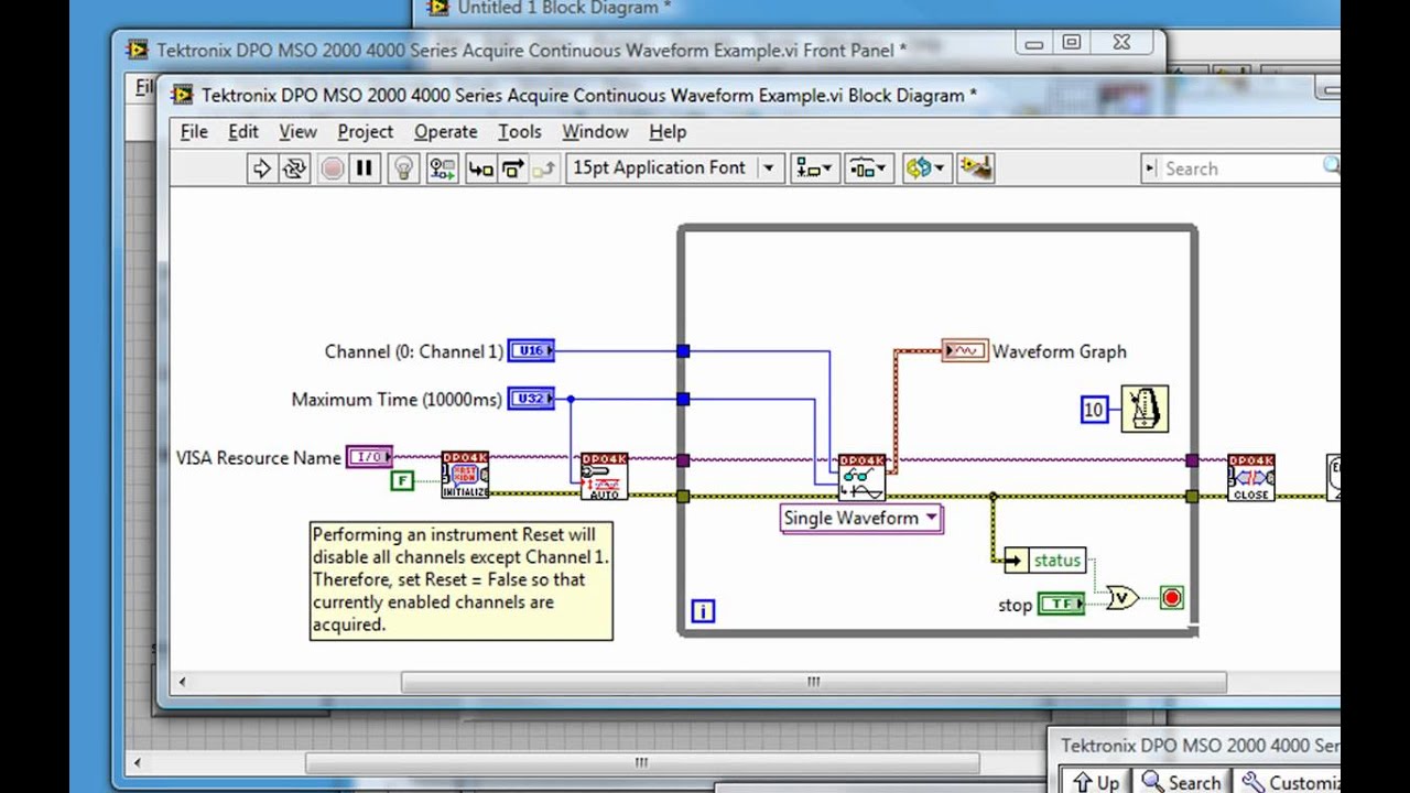 drivers in labview vi